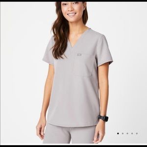 Figs slate grey Catarina top